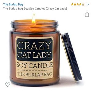Crazy Cat Lady scented candle